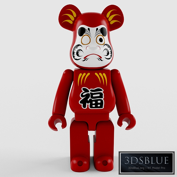 Bearbrick 3DS Max - thumbnail 3