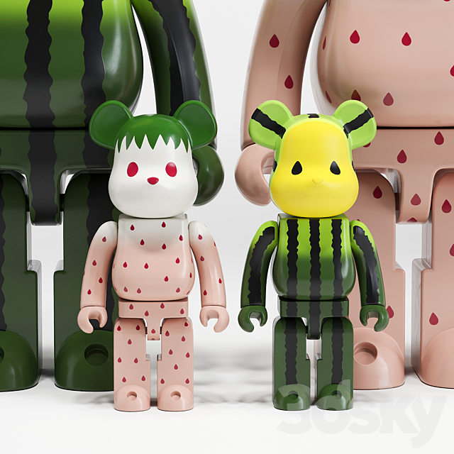 Bearbrick _ Clot 3DSMax File - thumbnail 2