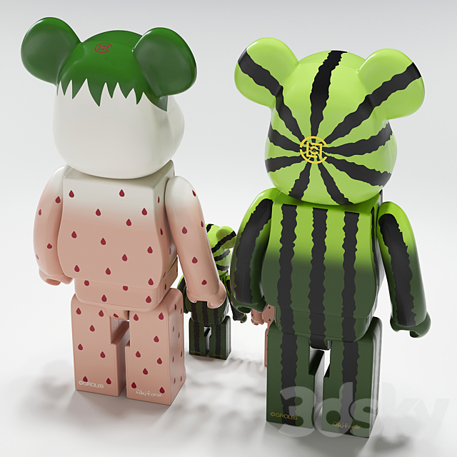 Bearbrick _ Clot 3DSMax File - thumbnail 4