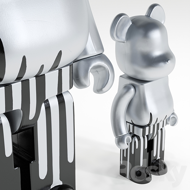 Bearbrick _ KRINK 3DSMax File - thumbnail 2