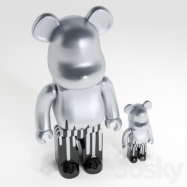 Bearbrick _ KRINK 3DSMax File - thumbnail 5