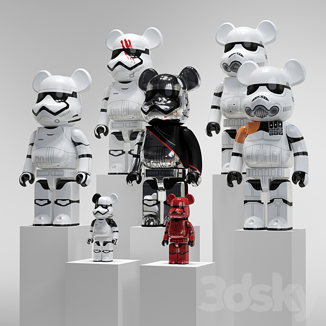 Bearbrick _ Star Wars 3DSMax File - thumbnail 3