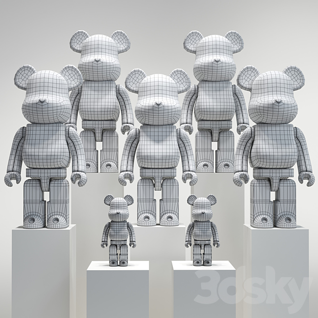 Bearbrick _ Star Wars 3DSMax File - thumbnail 7