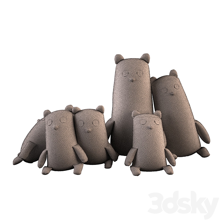 Bears 3DS Max - thumbnail 2