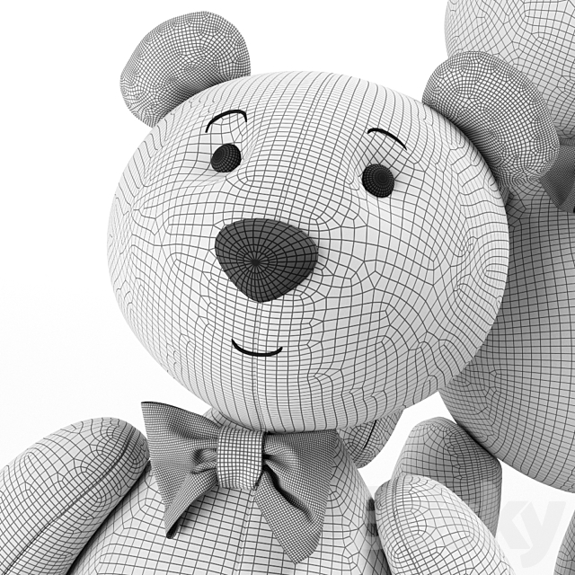 Bears bratishki 3DSMax File - thumbnail 3