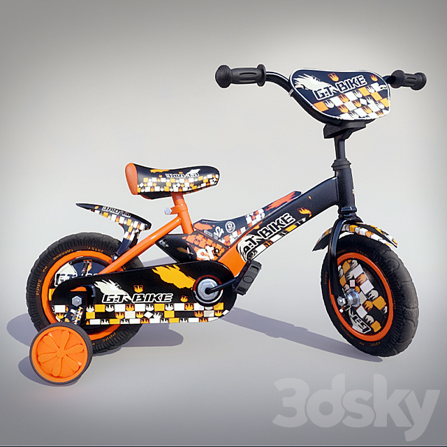 bicycle 3DSMax File - thumbnail 1