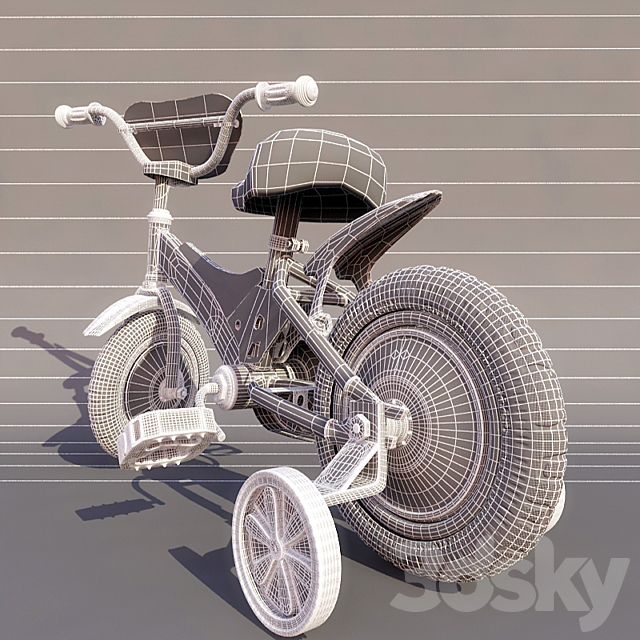 bicycle 3DSMax File - thumbnail 3