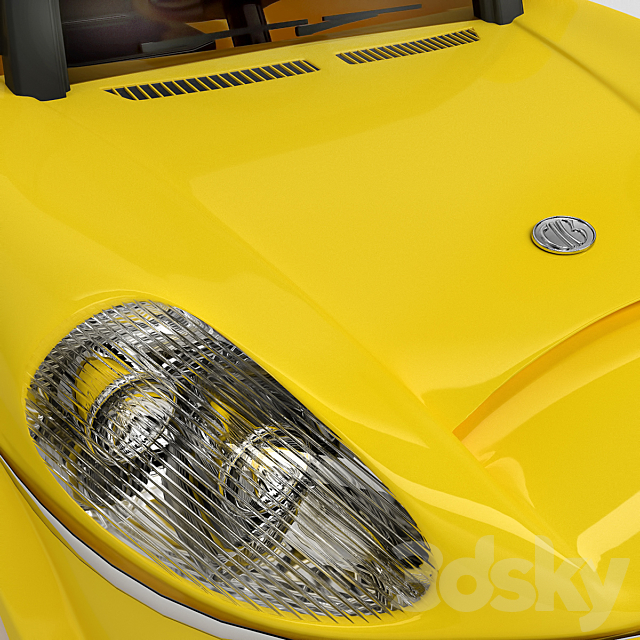 car 3DS Max Model - thumbnail 2