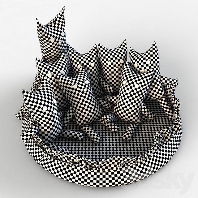 Cats knit 2 3DSMax File - thumbnail 3