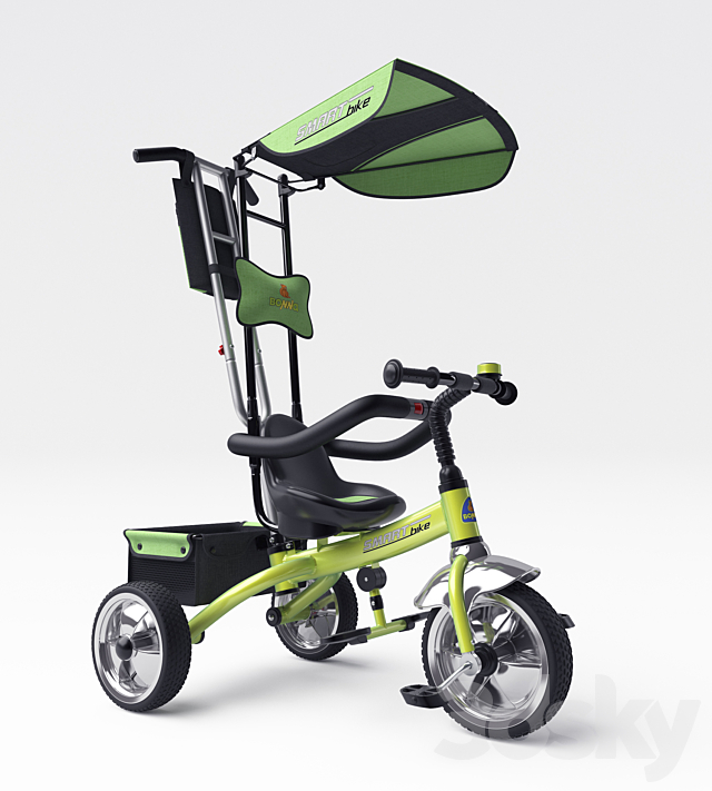 Children bicycle Bonna Smart Bike 3DSMax File - thumbnail 1