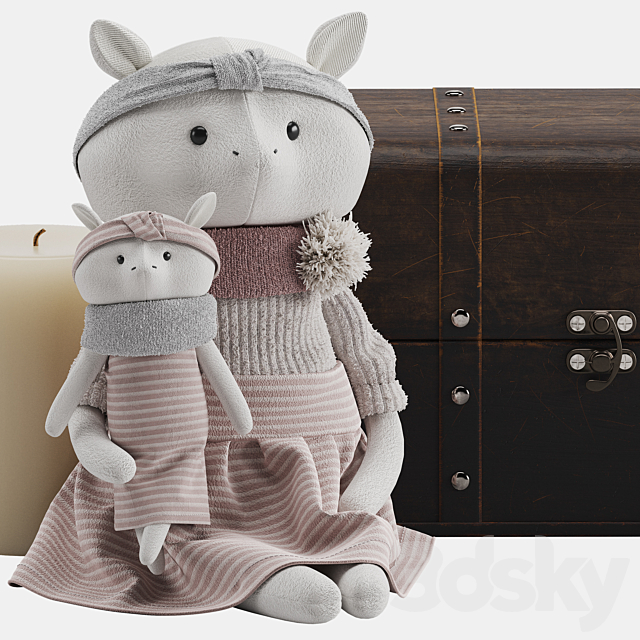 Children decor 01 3ds Max - thumbnail 2