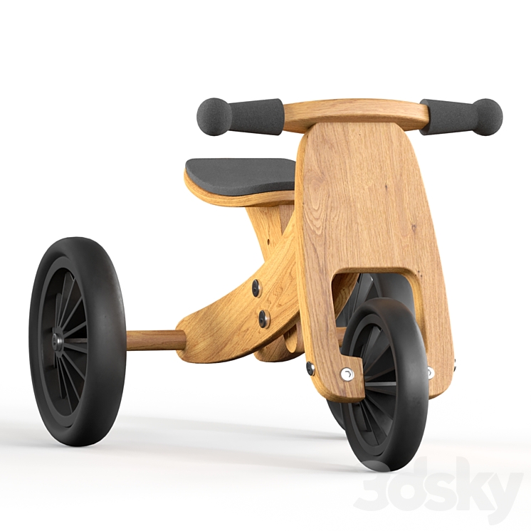 Childrens Balance Bike 3DS Max - thumbnail 1