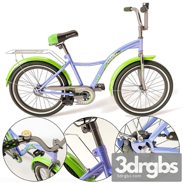 Childrens Bicycle 2 3dsmax Download - thumbnail 1