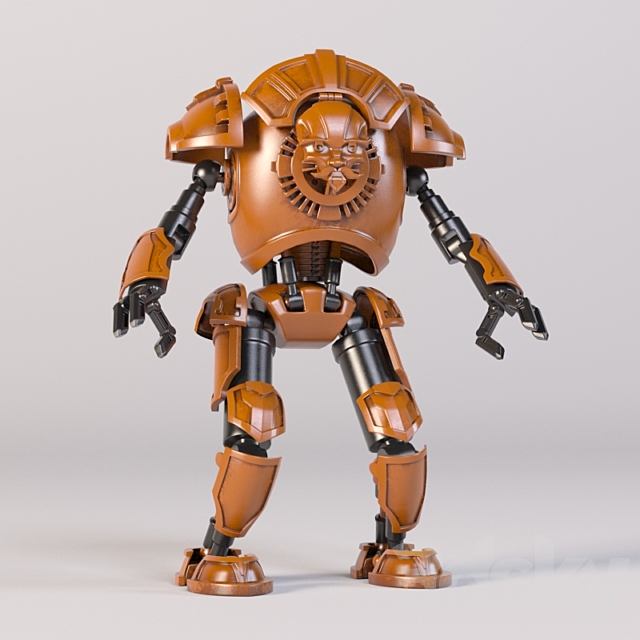 Children’s toy Golem 3DSMax File - thumbnail 1