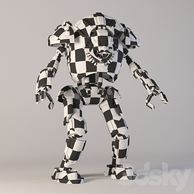 Children’s toy Golem 3DSMax File - thumbnail 3