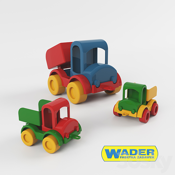 Children's toy – Wader 3DS Max - thumbnail 1