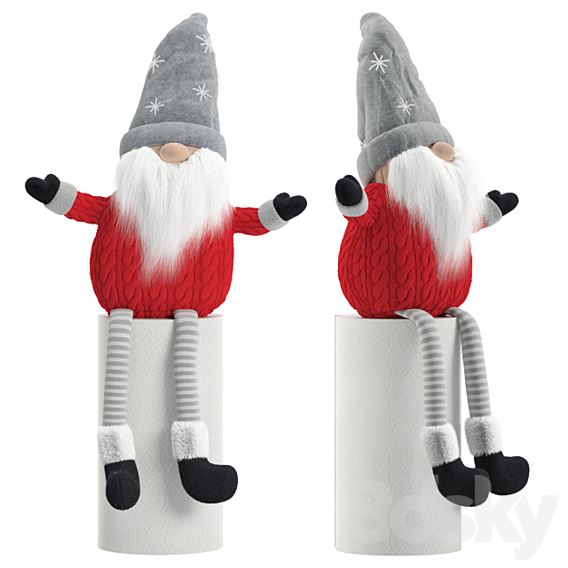 christmas gnomes 3ds Max - thumbnail 3