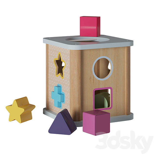 Developmental Toys 01 3DS Max Model - thumbnail 2