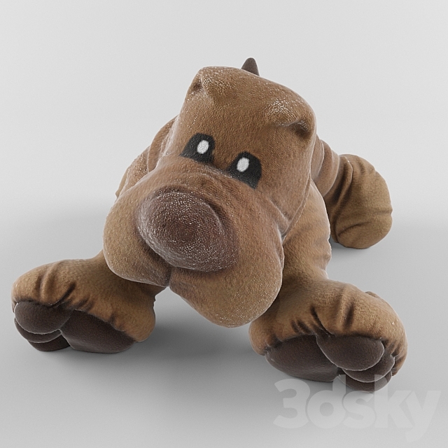 Dog Farofa 3DSMax File - thumbnail 1