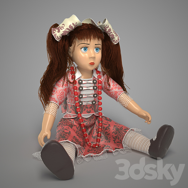 Doll 3DSMax File - thumbnail 1