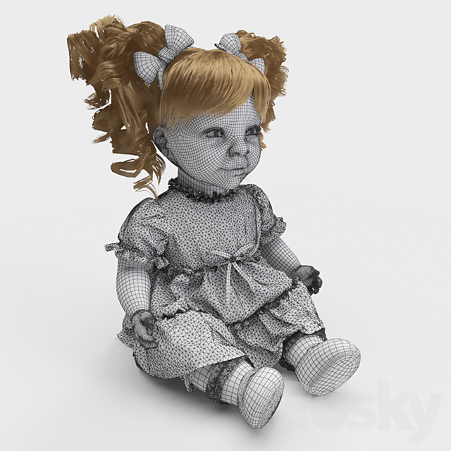 Doll 3DSMax File - thumbnail 3