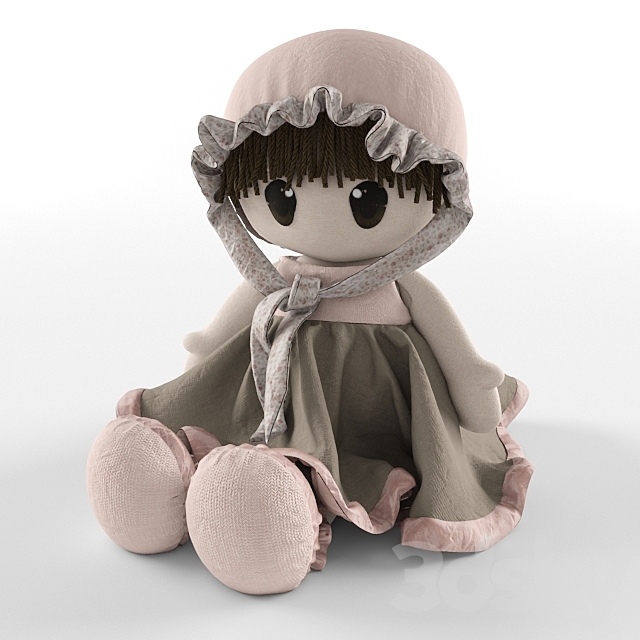 Doll 3DSMax File - thumbnail 1