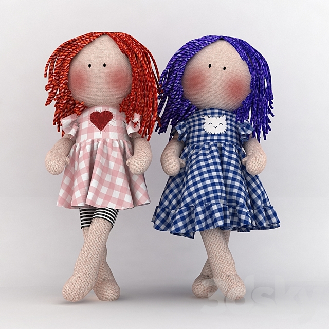 Dolls 3DSMax File - thumbnail 1