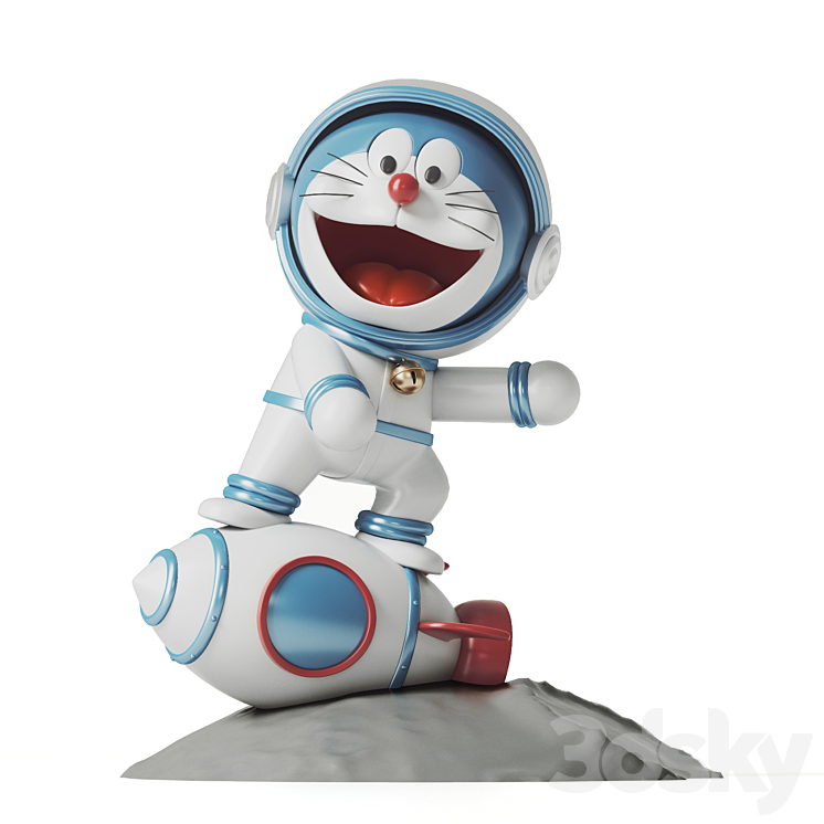 Doraemon 3DS Max - thumbnail 1