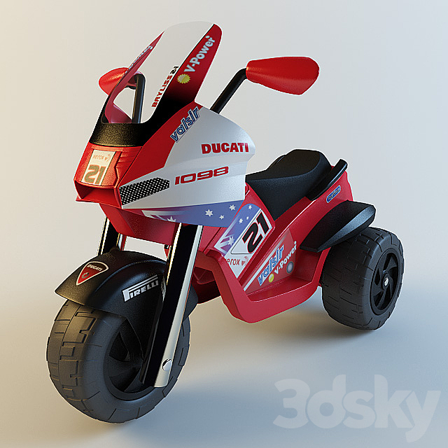 Electric Vehicle 3DSMax File - thumbnail 1