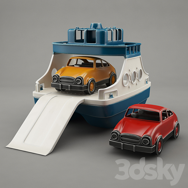 ferry toy 3DSMax File - thumbnail 1