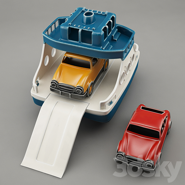 ferry toy 3DSMax File - thumbnail 3