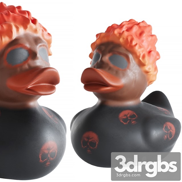 Fire Duck 3dsmax Download - thumbnail 1