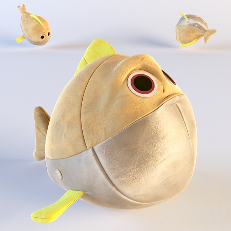 Fish toy 3DS Max - thumbnail 1