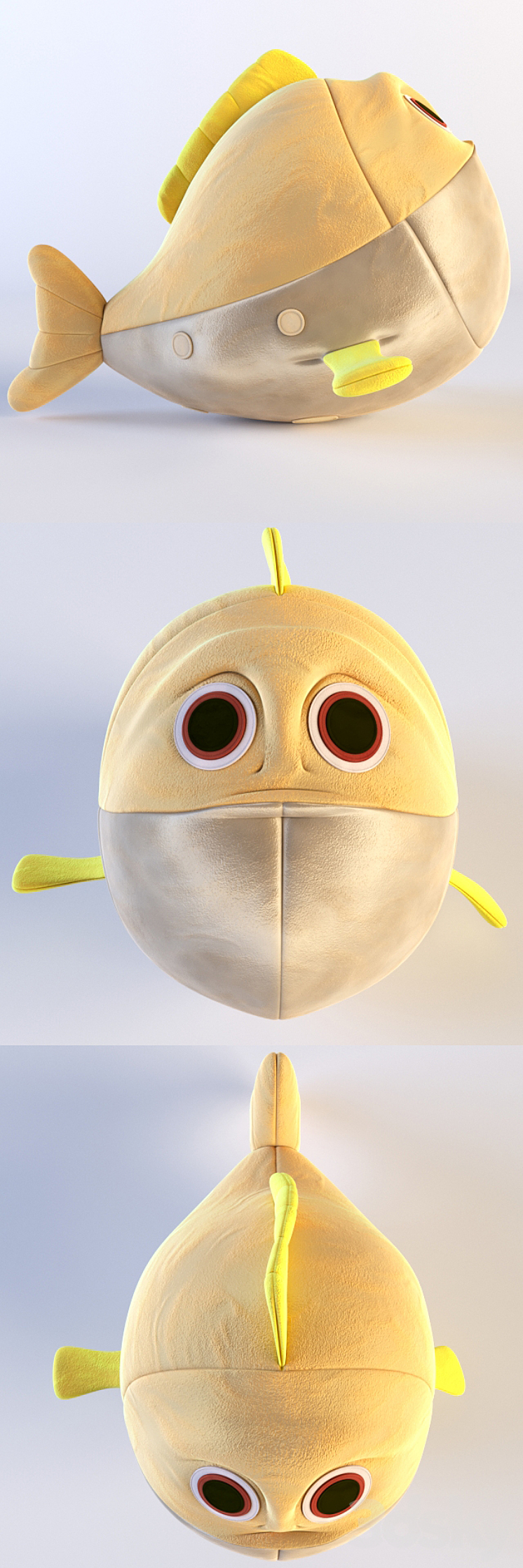 Fish toy 3DS Max - thumbnail 2