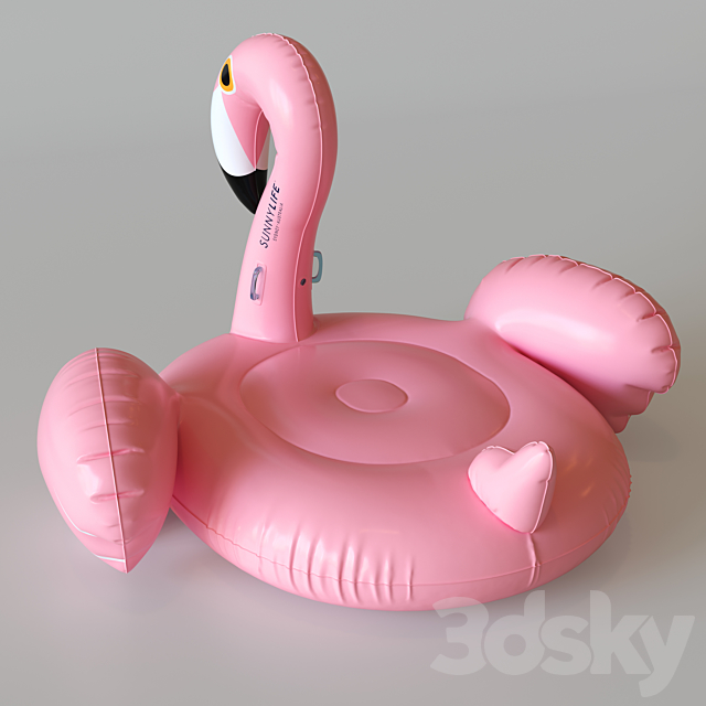 Float inflatable – Flamingo luxe 3DSMax File - thumbnail 3