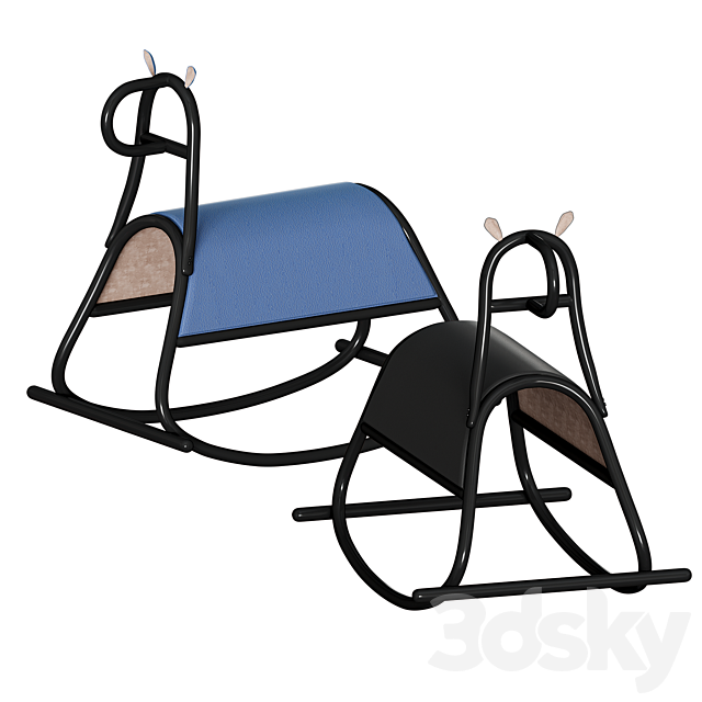 Furia Rocking Horse Wiener GTV Design 3DSMax File - thumbnail 3