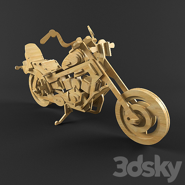 HARLEY DAVIDSON 3DSMax File - thumbnail 1