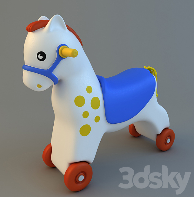 Horse 3DSMax File - thumbnail 1