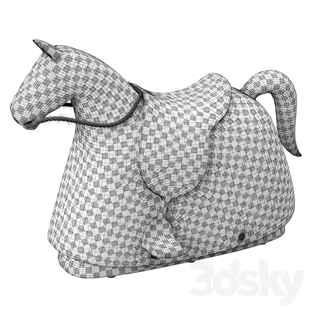 Horse_Rocky Rocking Magis Me Too 3DSMax File - thumbnail 4