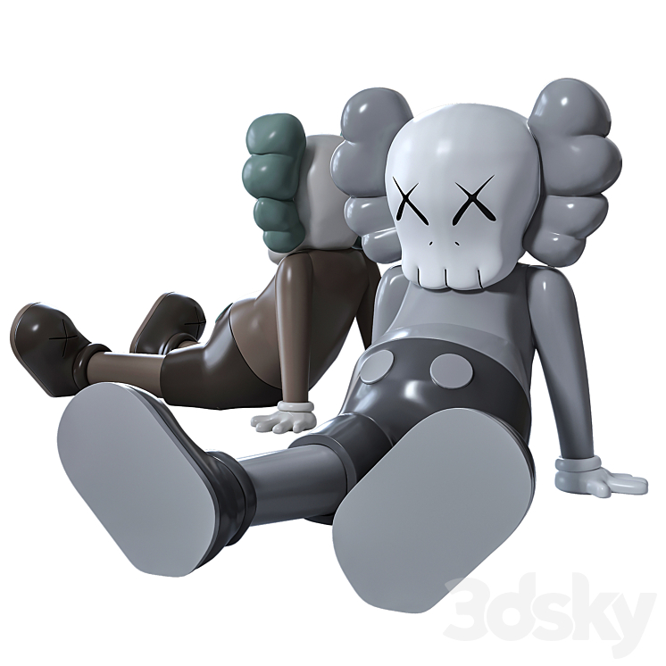 Kaws 3DS Max - thumbnail 1