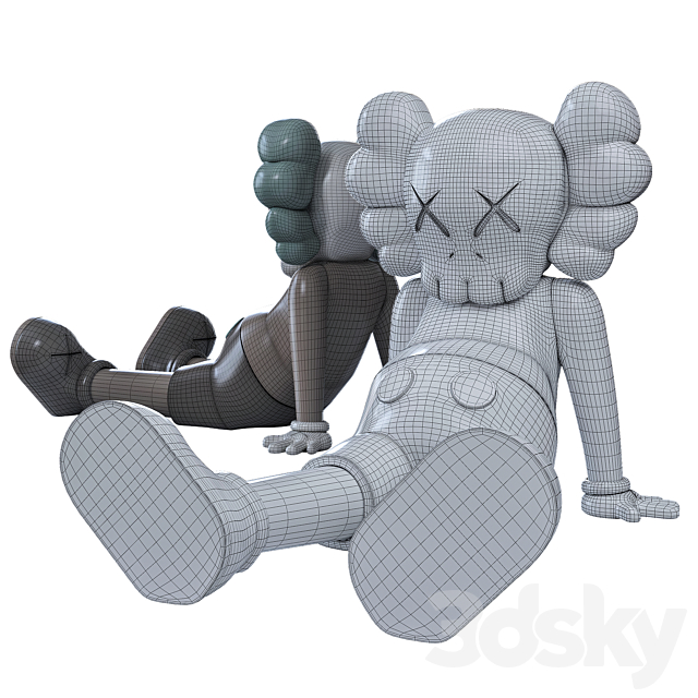 Kaws 3DSMax File - thumbnail 3