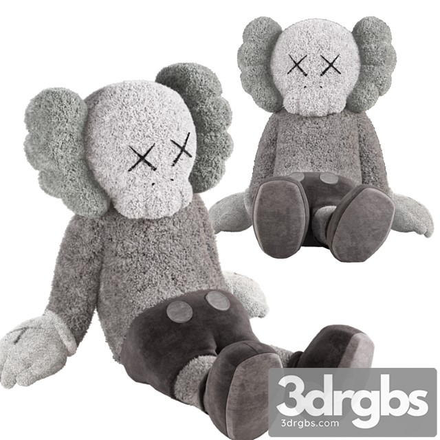 Kaws Doll 3dsmax Download - thumbnail 1