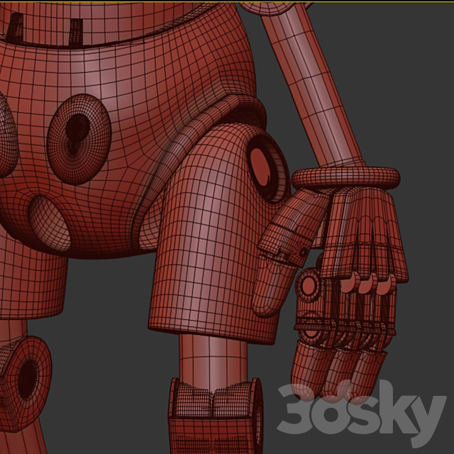 Kaws x hajime sorayama 3DSMax File - thumbnail 5