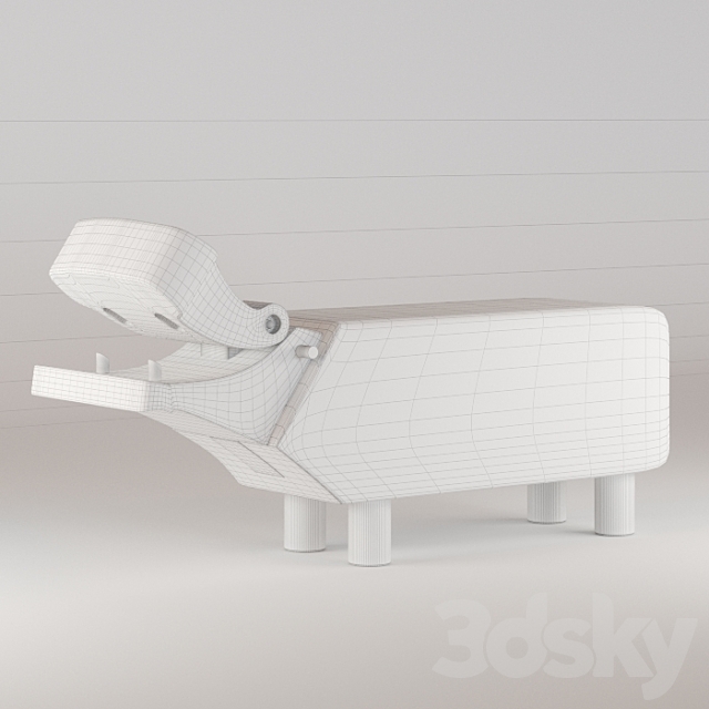 KAY BOJESEN Hippo 3DSMax File - thumbnail 2