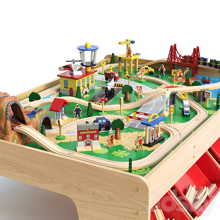 KidKraft toy railway 3DS Max - thumbnail 2