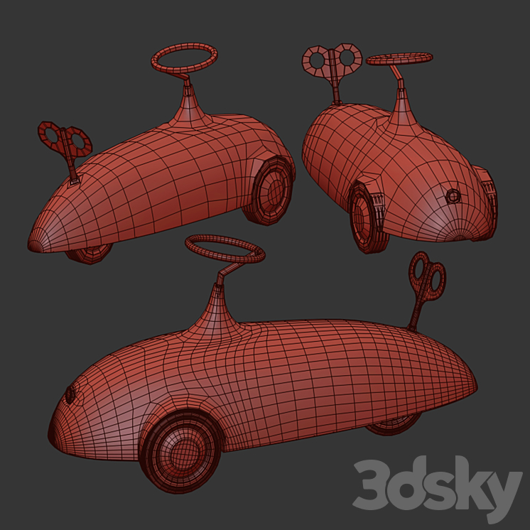 Konstantin b toy car 3DS Max - thumbnail 2