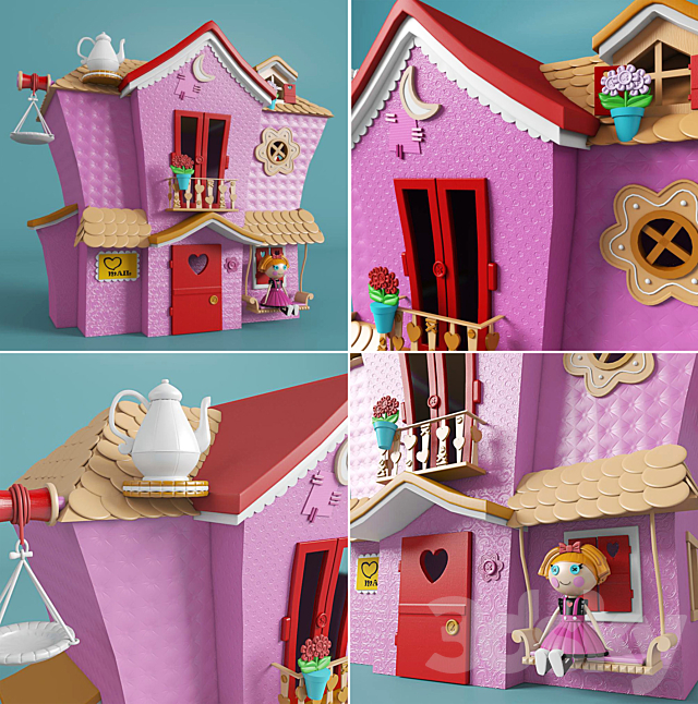 lalaloopsy house 3DSMax File - thumbnail 2