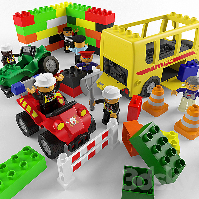 Lego 3DSMax File - thumbnail 1