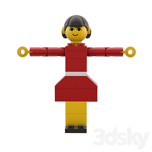 Lego 3DSMax File - thumbnail 3