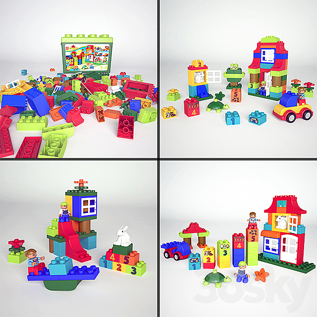 Lego Duplo 10580 3DSMax File - thumbnail 2